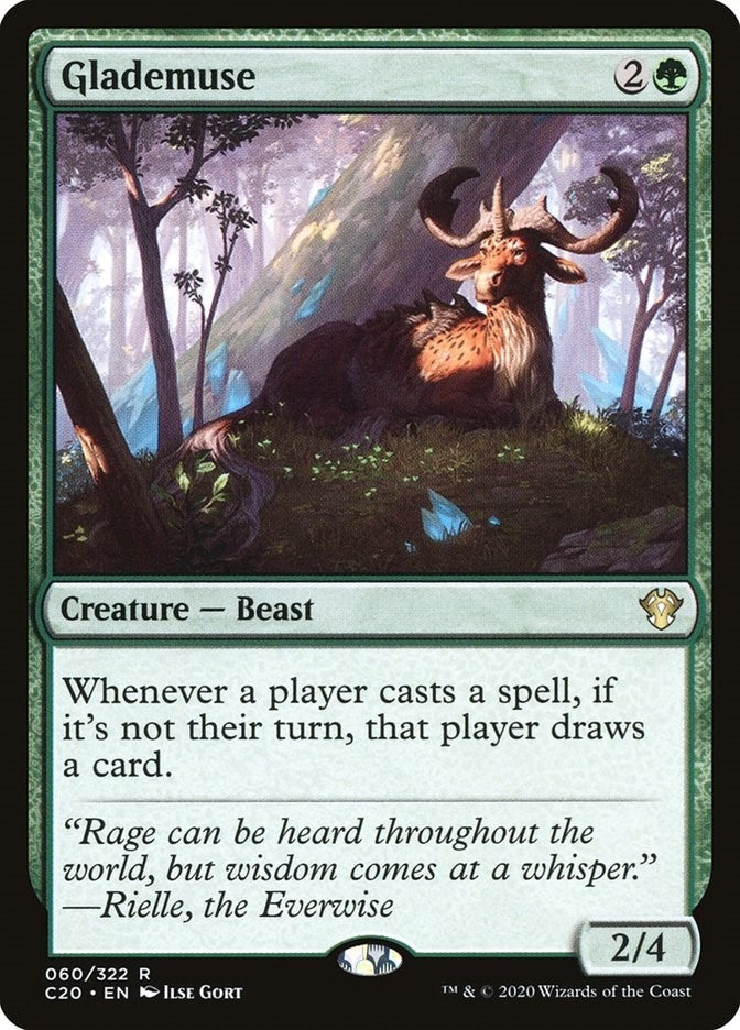 Image for Glademuse (60) (Commander 2020) - Magic: The Gathering