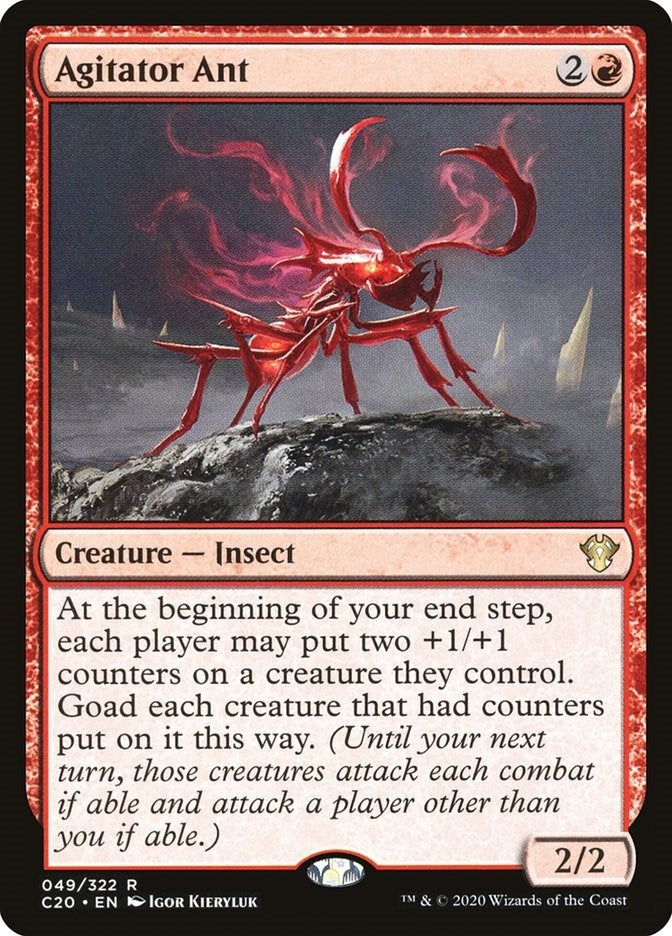 Image for Agitator Ant (49) (Commander 2020) - Magic: The Gathering