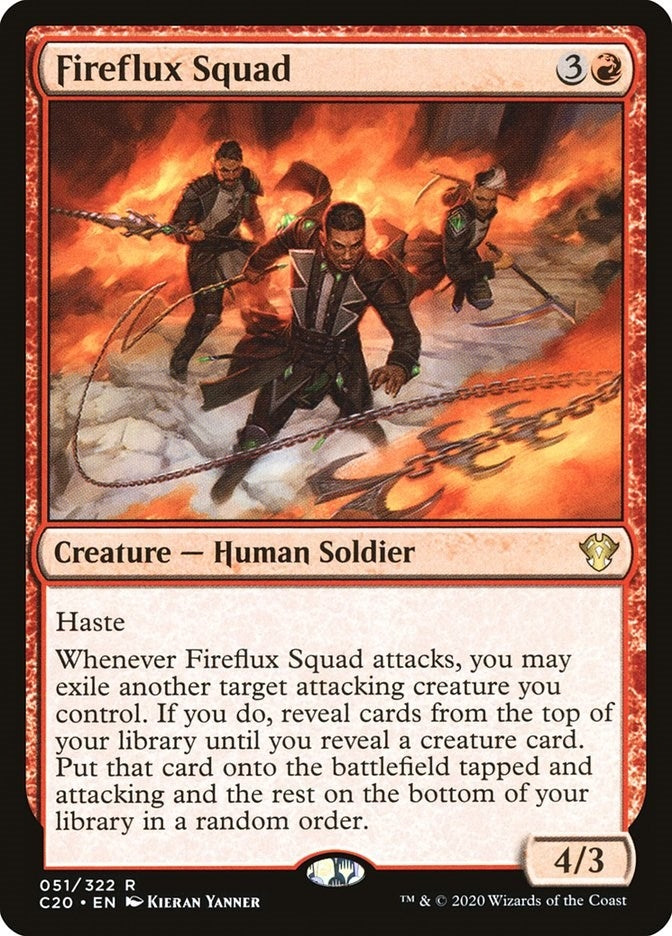 Image for Fireflux Squad (51) (Commander 2020) - Magic: The Gathering