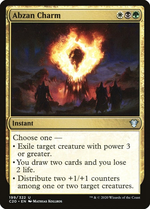 Image for Abzan Charm (199) (Commander 2020) - Magic: The Gathering