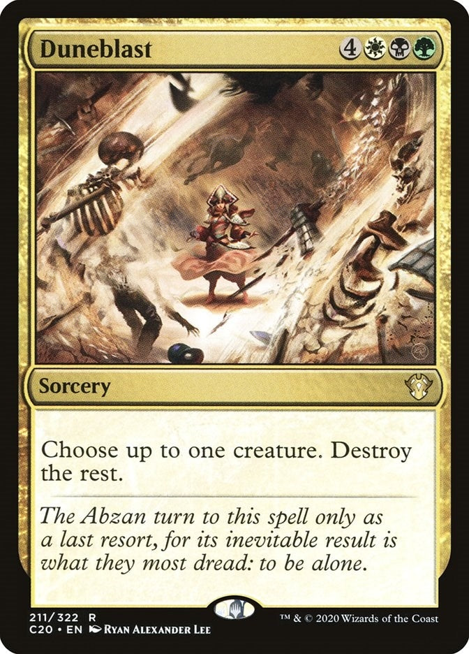 Image for Duneblast (211) (Commander 2020) - Magic: The Gathering