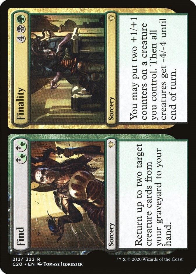 Image for Find // Finality (212) (Commander 2020) - Magic: The Gathering