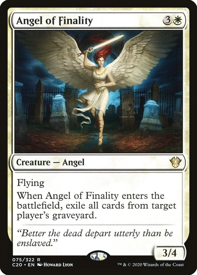 Image for Angel of Finality (75) (Commander 2020) - Magic: The Gathering