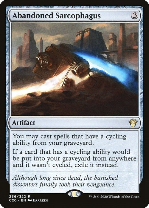 Image for Abandoned Sarcophagus (236) (Commander 2020) - Magic: The Gathering