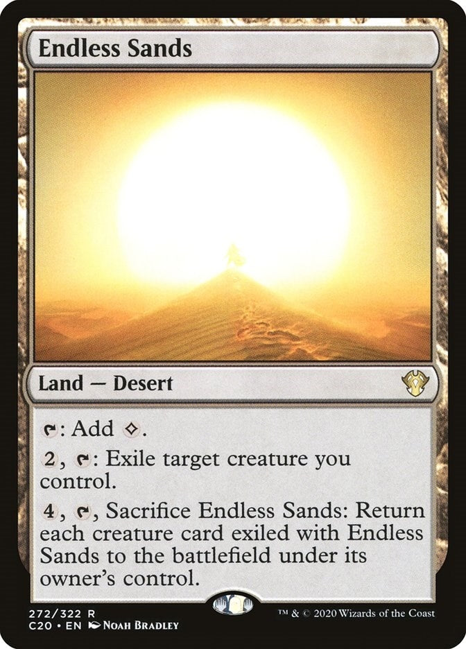 Image for Endless Sands (272) (Commander 2020) - Magic: The Gathering