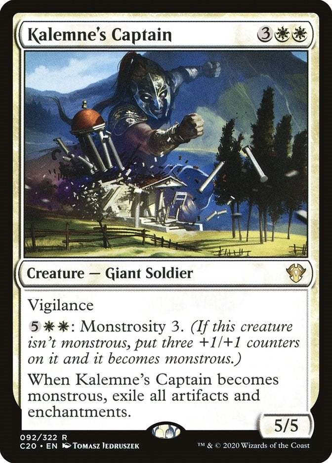 Image for Kalemne's Captain (92) (Commander 2020) - Magic: The Gathering