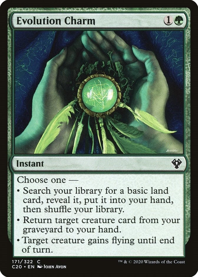 Image for Evolution Charm (171) (Commander 2020) - Magic: The Gathering