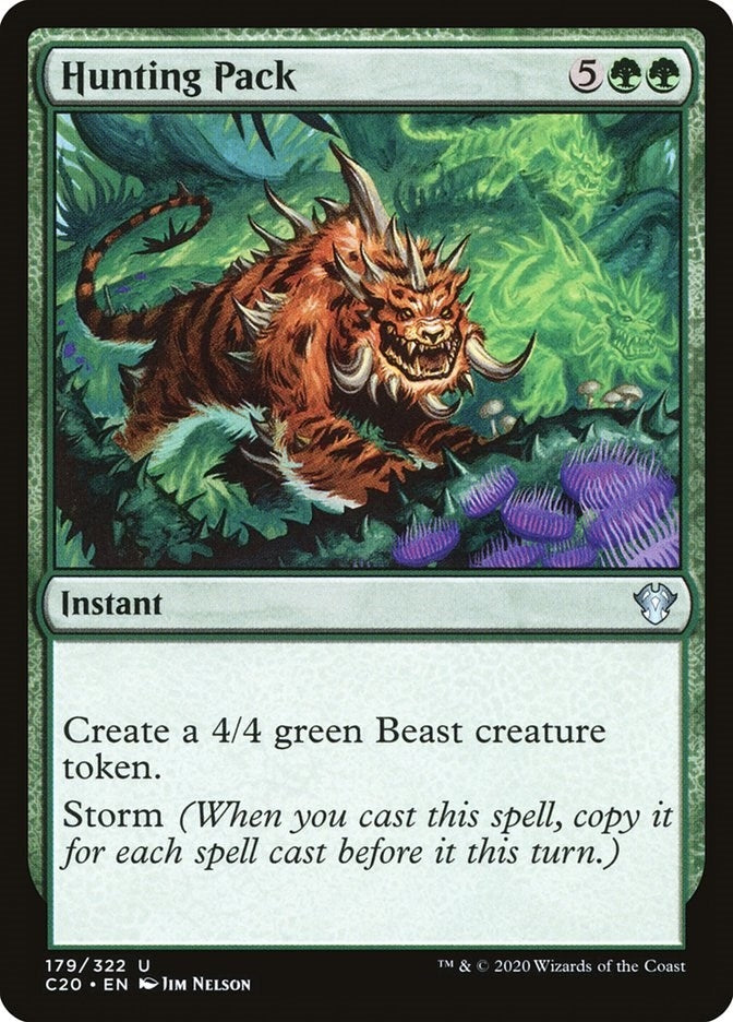 Image for Hunting Pack (179) (Commander 2020) - Magic: The Gathering