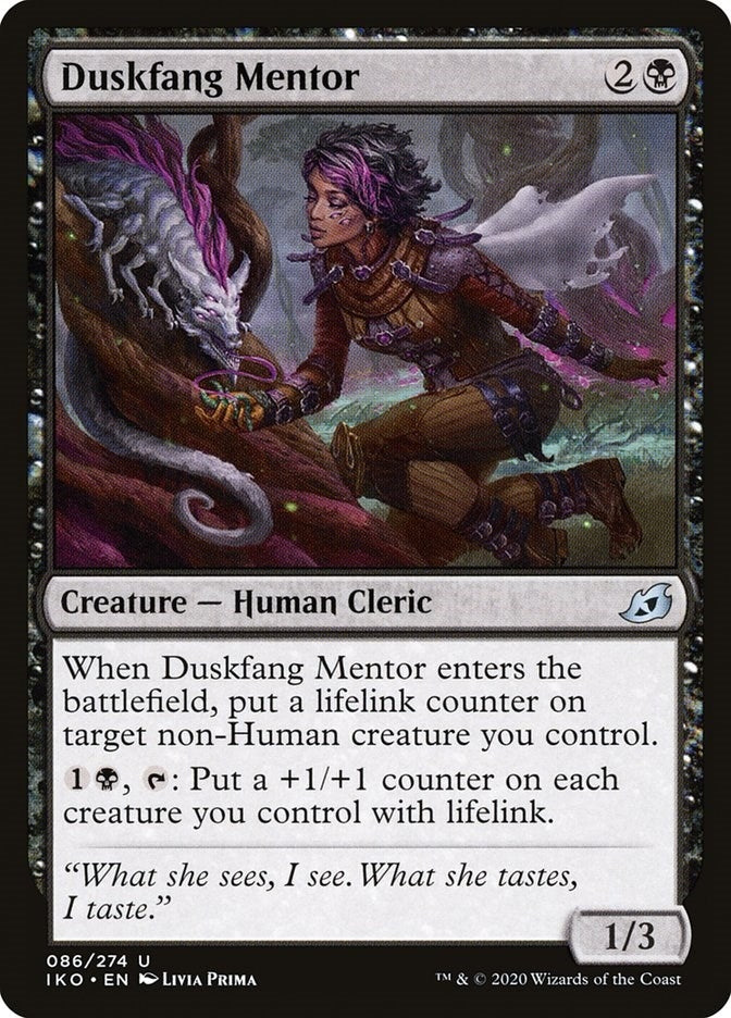 Image for Duskfang Mentor (86) (Ikoria: Lair of Behemoths) - Magic: The Gathering