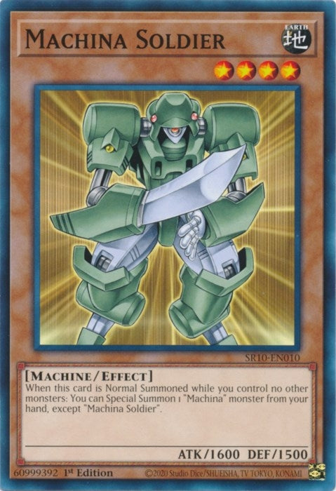 Image for Machina Soldier (SR10-EN010) (SR10) - YuGiOh