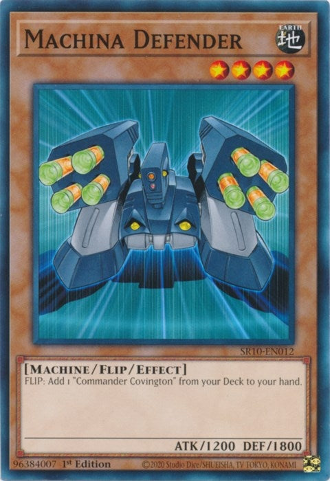 Image for Machina Defender (SR10-EN012) (SR10) - YuGiOh