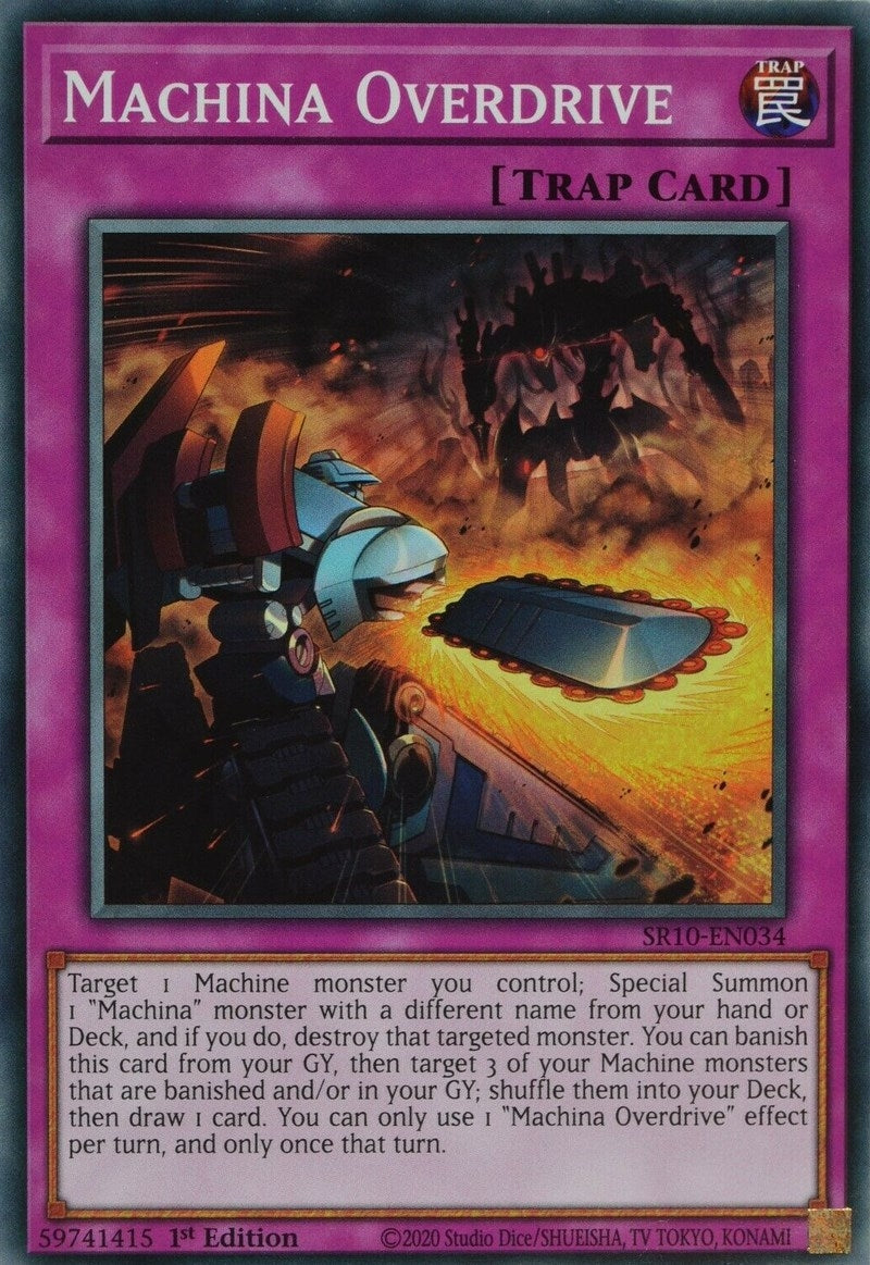 Image for Machina Overdrive (SR10-EN034) (SR10) - YuGiOh