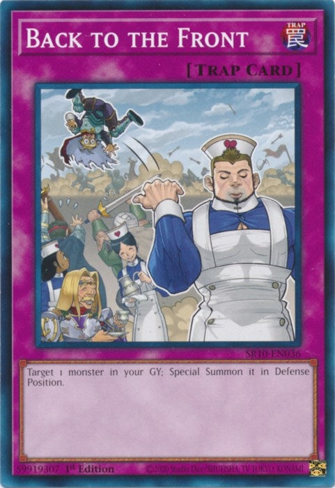 Image for Back to the Front (SR10-EN036) (SR10) - YuGiOh
