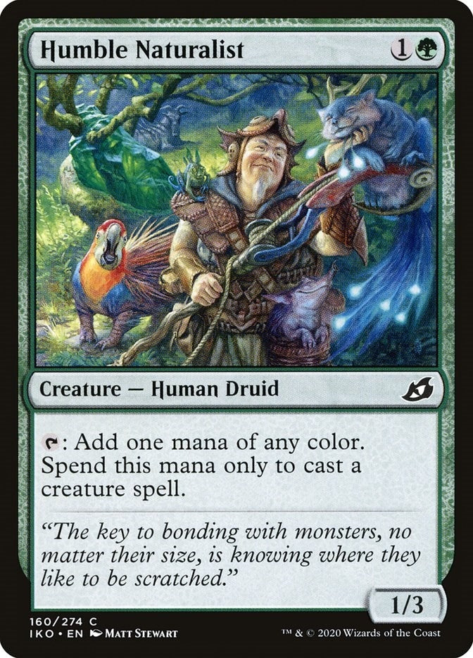 Image for Humble Naturalist (160) (Ikoria: Lair of Behemoths) - Magic: The Gathering
