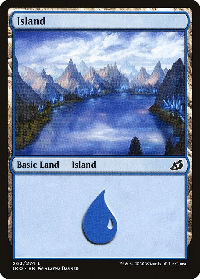Image for Island (263) (263) (Ikoria: Lair of Behemoths) - Magic: The Gathering