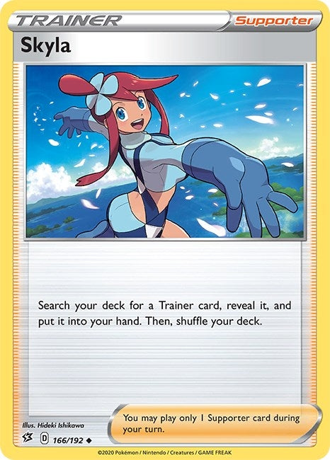 Image for Skyla (166/192) (SWSH02) - Pokemon