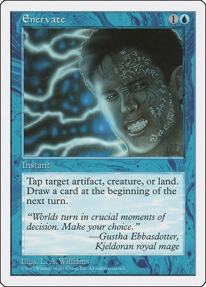 Image for Enervate (Fifth Edition) - Magic: The Gathering