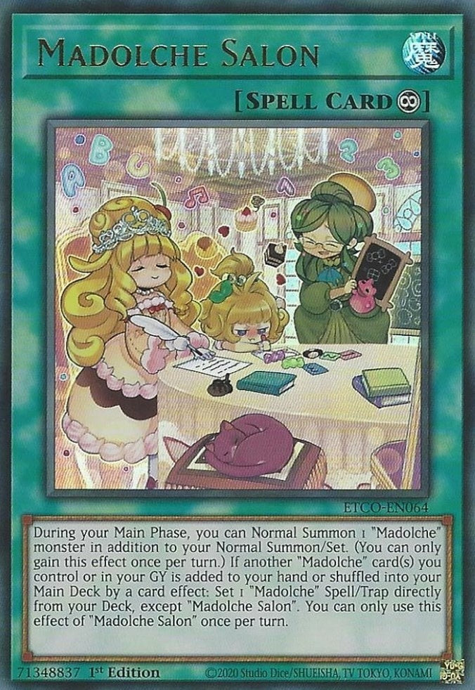 Image for Madolche Salon (ETCO-EN064) (ETCO) - YuGiOh