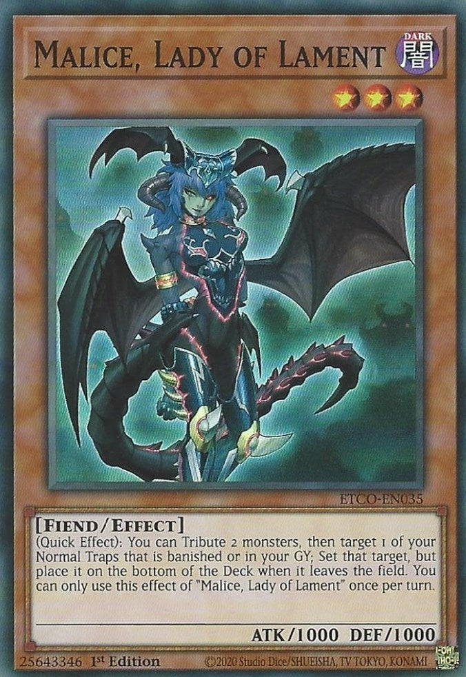 Image for Malice, Lady of Lament (ETCO-EN035) (ETCO) - YuGiOh