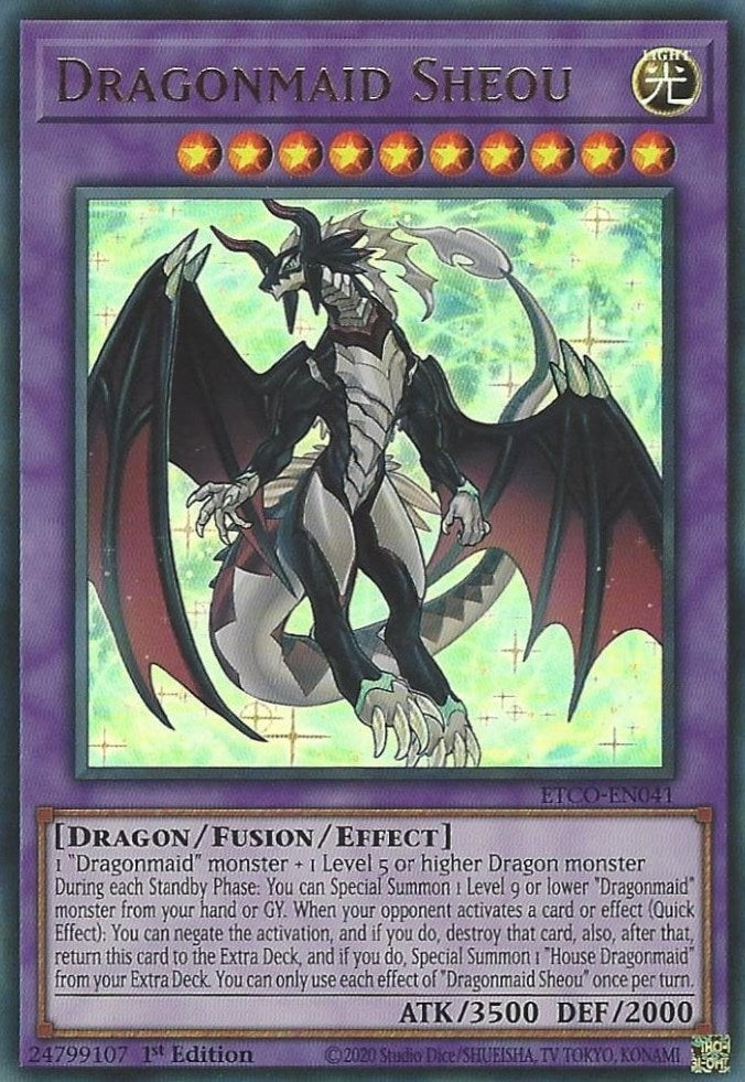 Image for Dragonmaid Sheou (ETCO-EN041) (ETCO) - YuGiOh