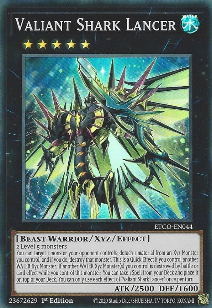 Image for Valiant Shark Lancer (ETCO-EN044) (ETCO) - YuGiOh