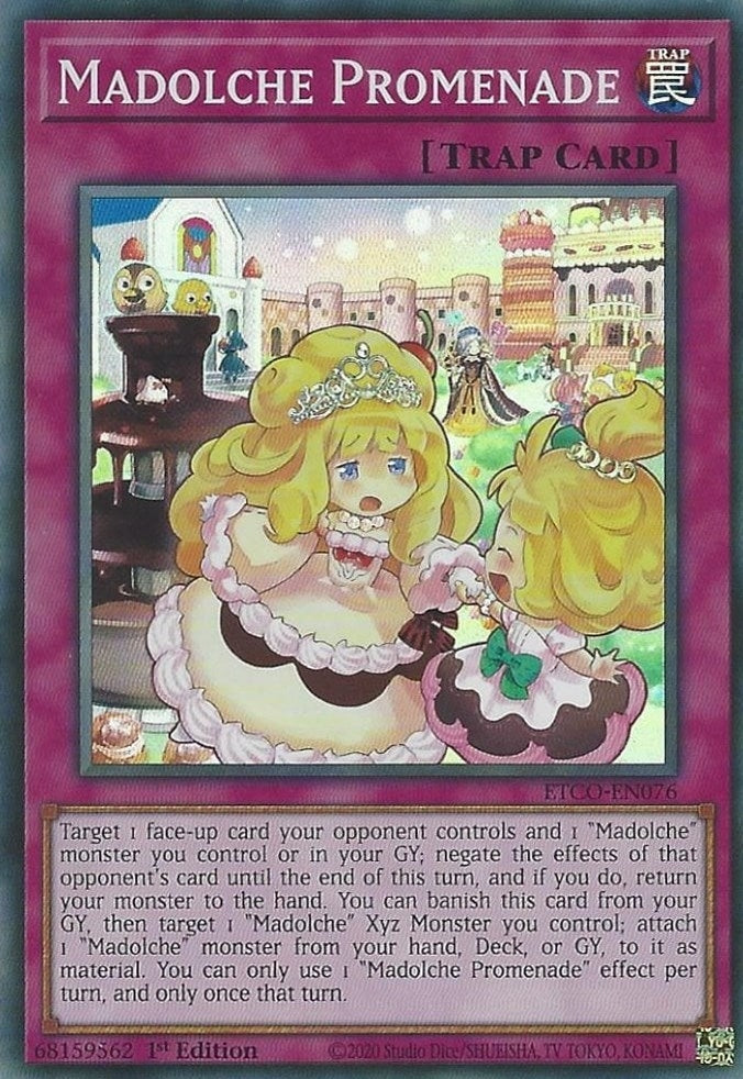 Image for Madolche Promenade (ETCO-EN076) (ETCO) - YuGiOh