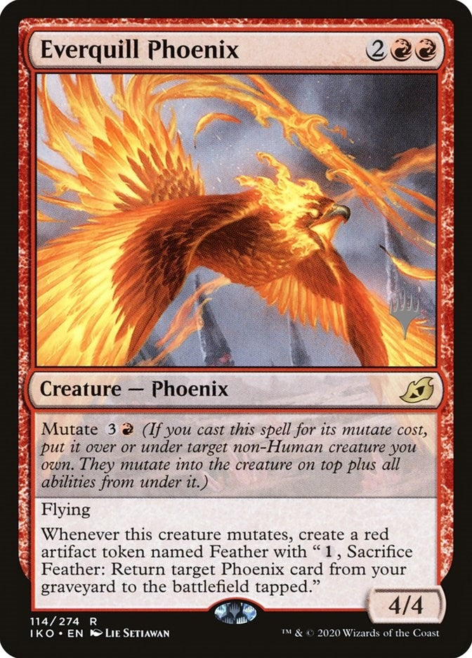 Image for Everquill Phoenix (114) (Ikoria) - Magic: The Gathering