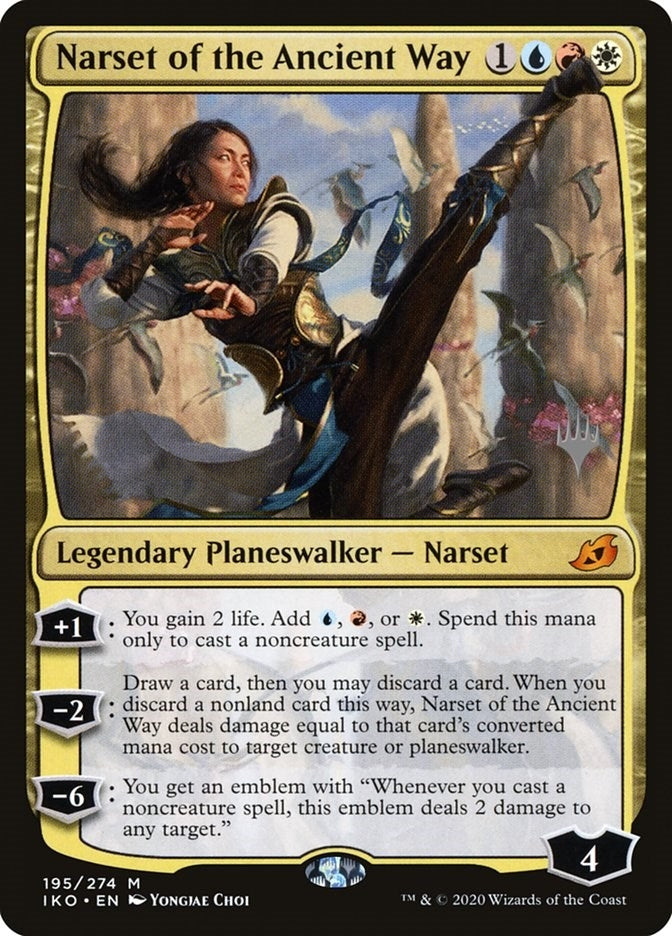 Image for Narset of the Ancient Way (195) (Ikoria) - Magic: The Gathering