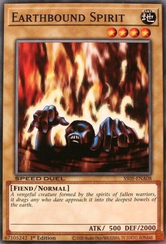 Image for Earthbound Spirit (SS05-ENA08) (SS05) - YuGiOh