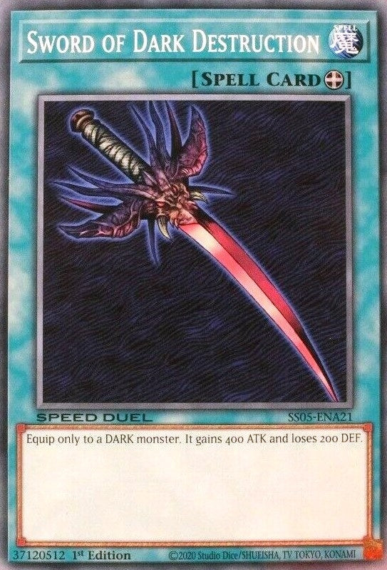Image for Sword of Dark Destruction (SS05-ENA21) (SS05) - YuGiOh