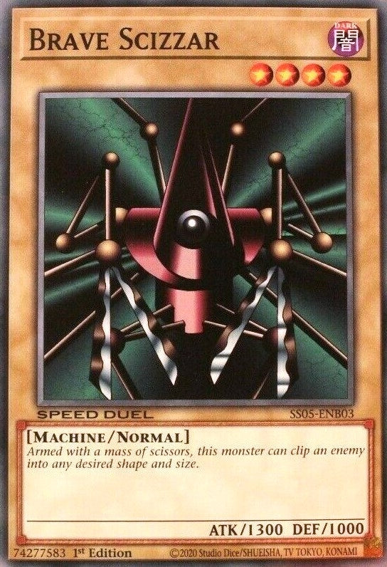 Image for Brave Scizzar (SS05-ENB03) (SS05) - YuGiOh