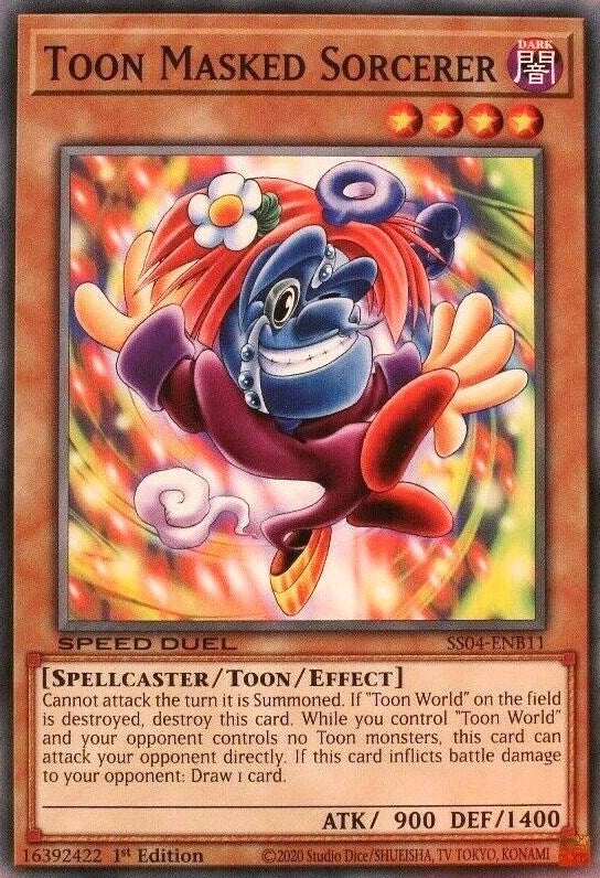 Image for Toon Masked Sorcerer (SS04-ENB11) (SS04) - YuGiOh