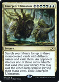 Image for Emergent Ultimatum (185) (Prerelease Cards) - Magic: The Gathering