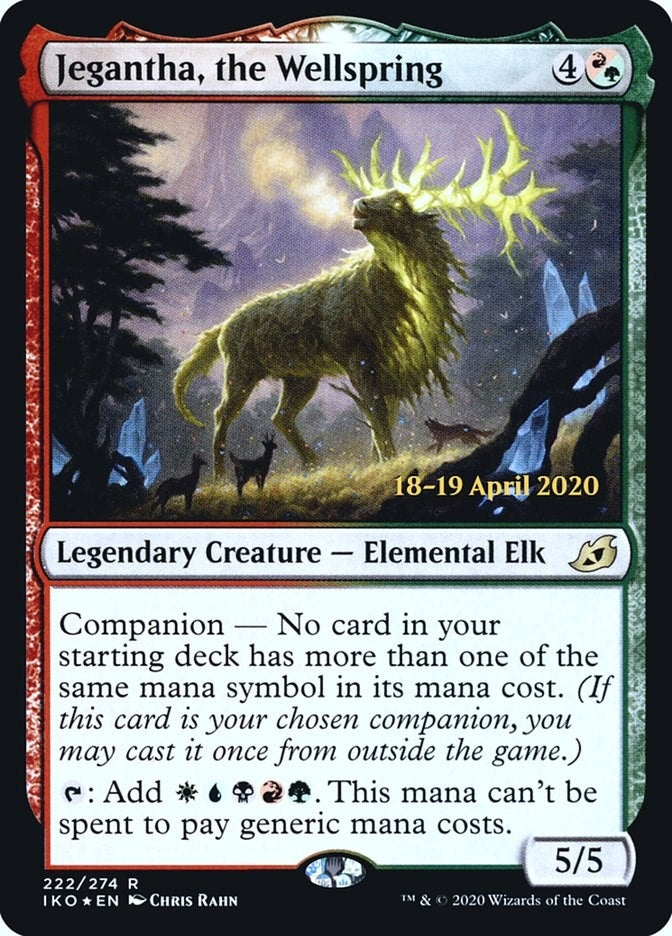 Image for Jegantha, the Wellspring (222) (Prerelease Cards) - Magic: The Gathering