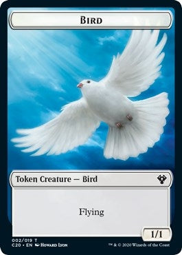 Image for Bird // Dinosaur Cat Double-Sided Token (2 // 16) (Commander 2020) - Magic: The Gathering
