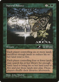 Image for Natural Balance (3rd Place) (Arena League) (Oversize Cards) - Magic: The Gathering
