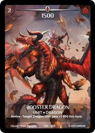 Booster Dragon (Full Art) (LGS-003) (Argent Saga Promos)