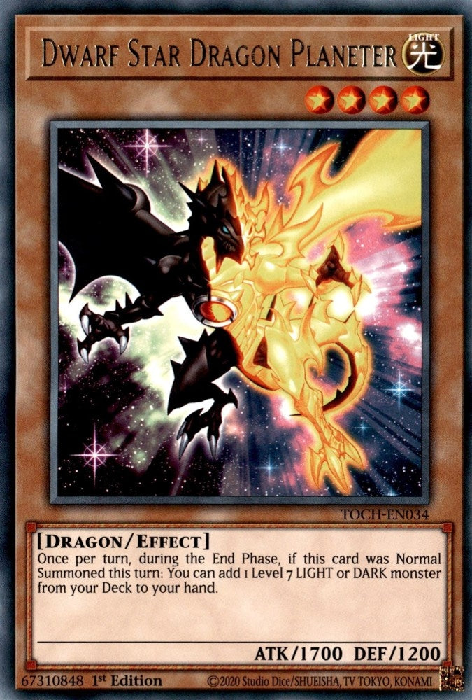Image for Dwarf Star Dragon Planeter (TOCH-EN034) (TOCH) - YuGiOh