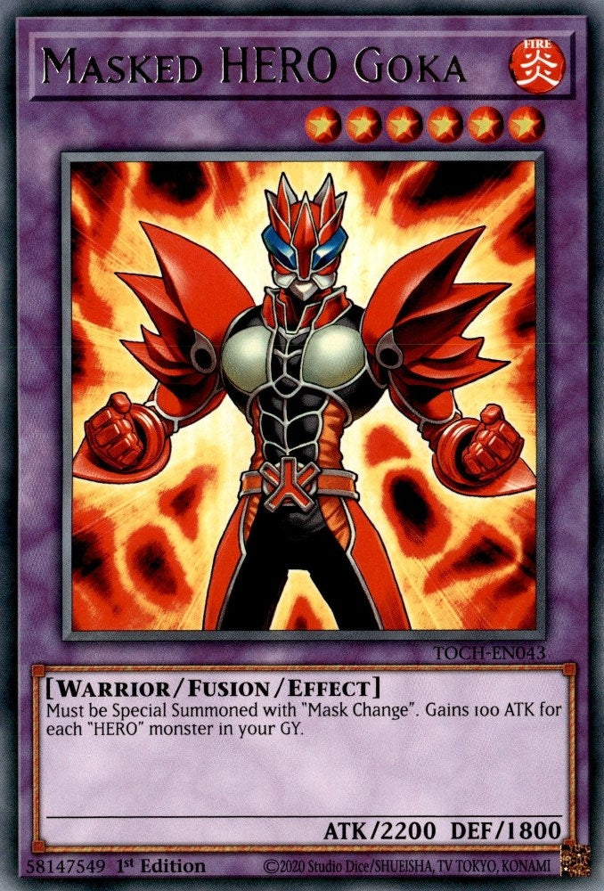Image for Masked HERO Goka (TOCH-EN043) (TOCH) - YuGiOh
