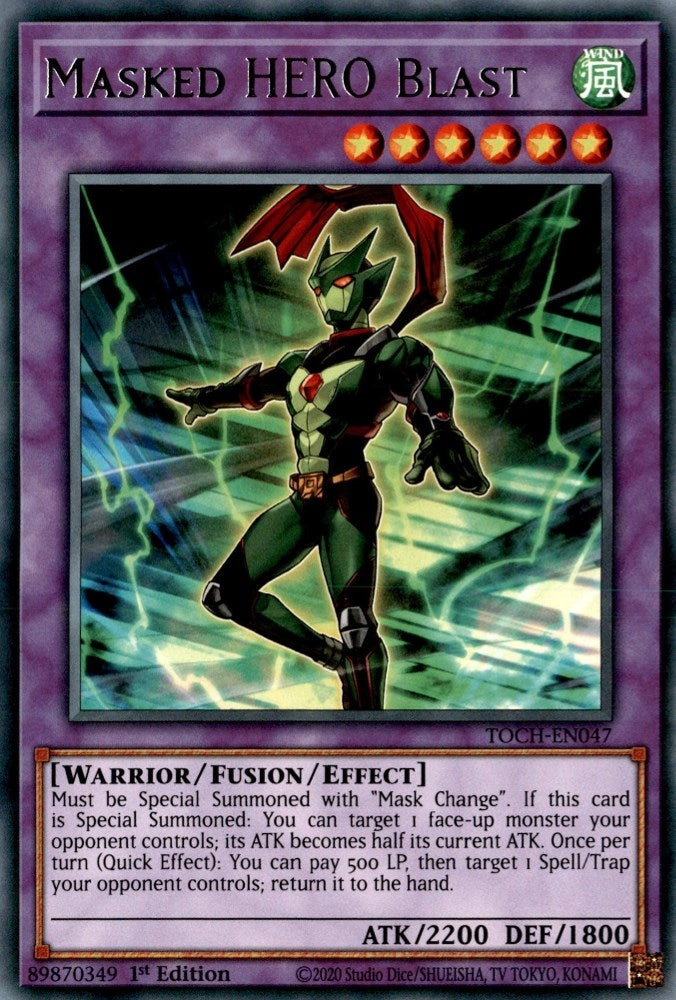 Image for Masked HERO Blast (TOCH-EN047) (TOCH) - YuGiOh