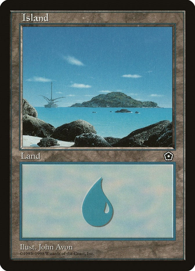 Image for Island (156) (156) (Portal Second Age) - Magic: The Gathering