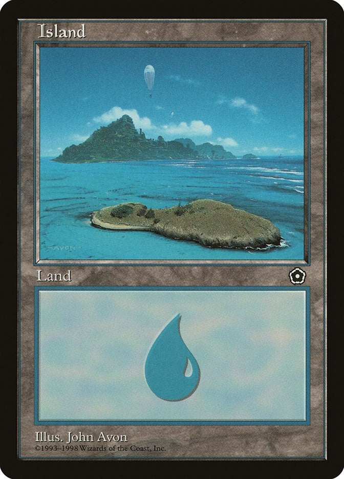 Image for Island (155) (155) (Portal Second Age) - Magic: The Gathering