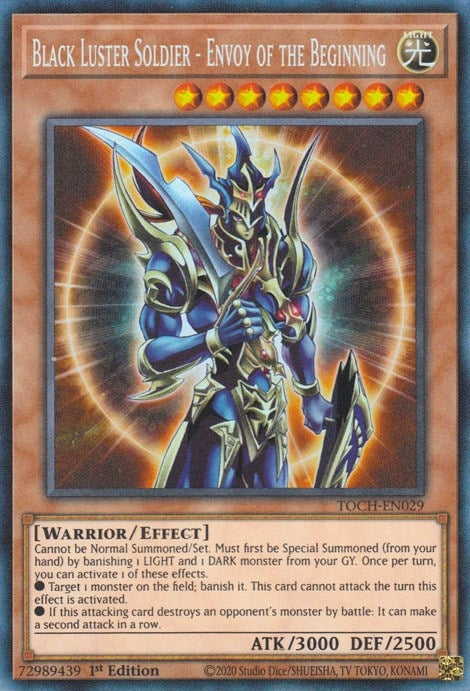 Black Luster Soldier - Envoy of the Beginning (CR) (TOCH-EN029) (TOCH)