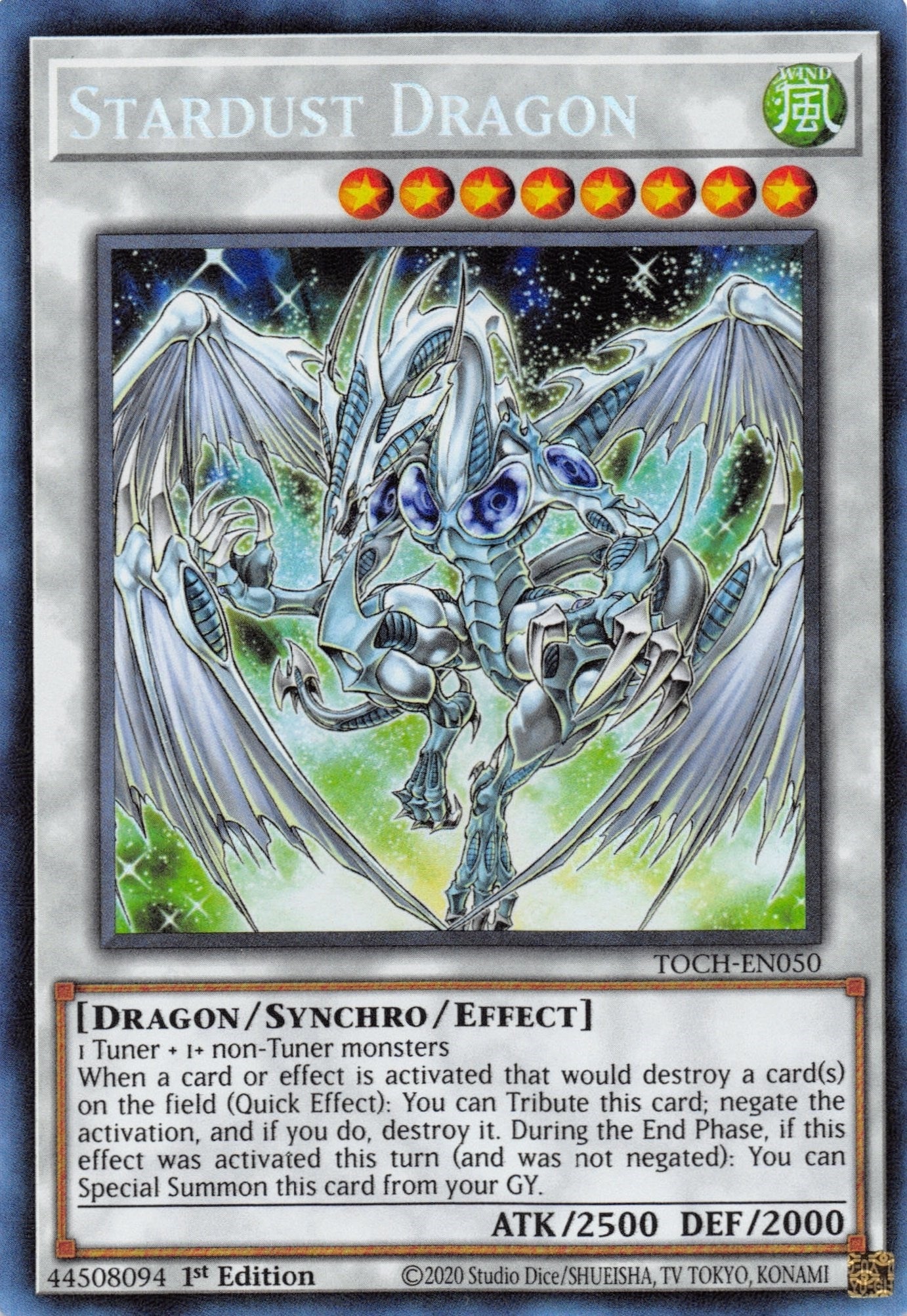Stardust Dragon (CR) (TOCH-EN050) (TOCH)