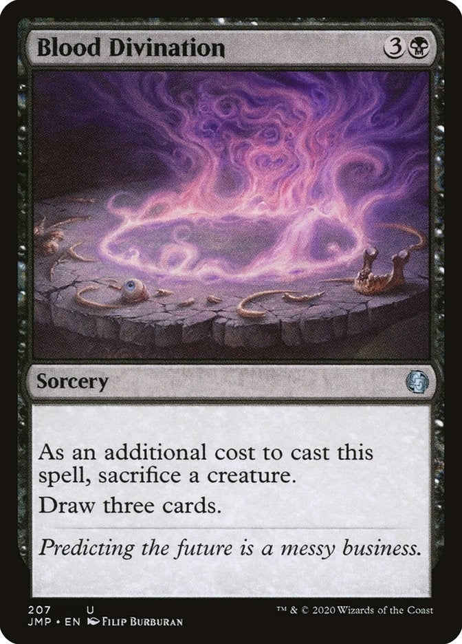 Image for Blood Divination (207) (Jumpstart) - Magic: The Gathering