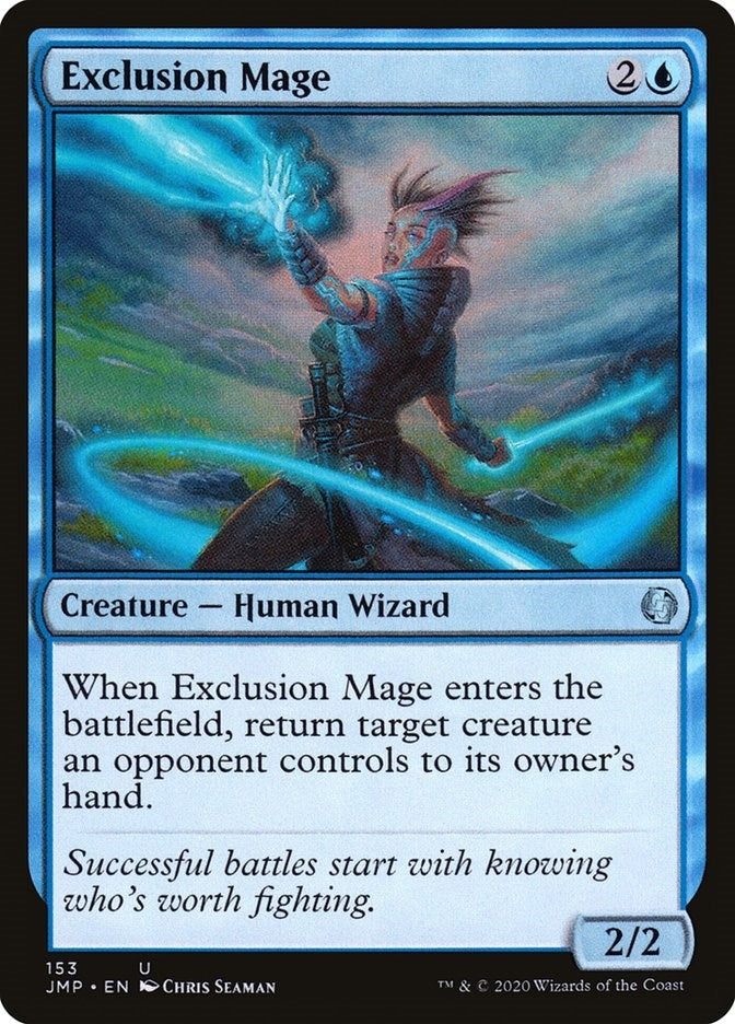 Image for Exclusion Mage (153) (Jumpstart) - Magic: The Gathering