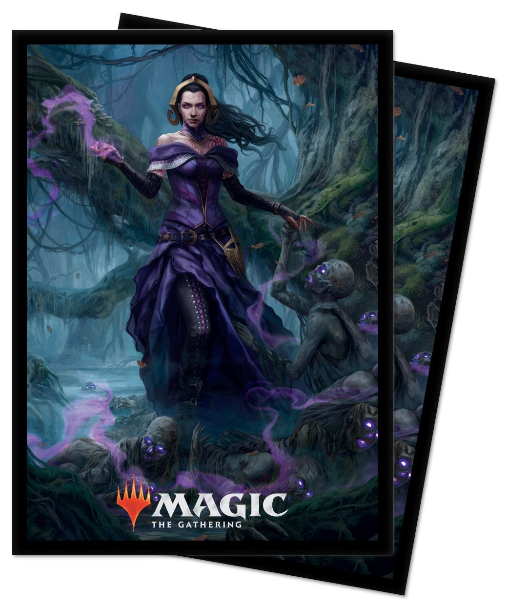 Image for Core Set 2021 Liliana Standard Deck Protectors for Magic (100-pack) - Card Sleeves