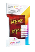 Image for GameGenic KeyForge Logo Sleeves - Red (40-Pack) - Card Sleeves