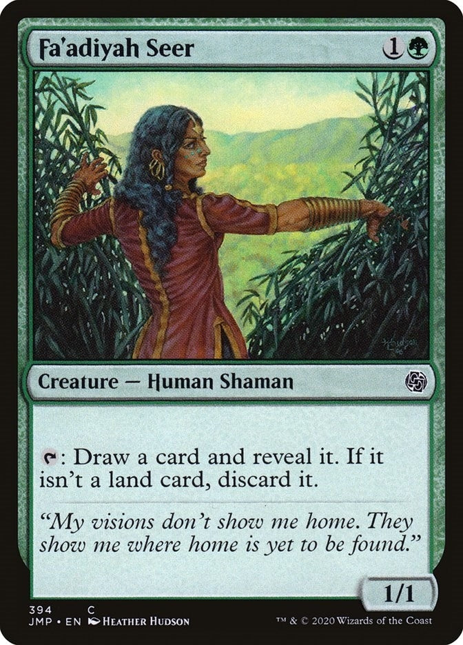 Image for Fa'adiyah Seer (394) (Jumpstart) - Magic: The Gathering
