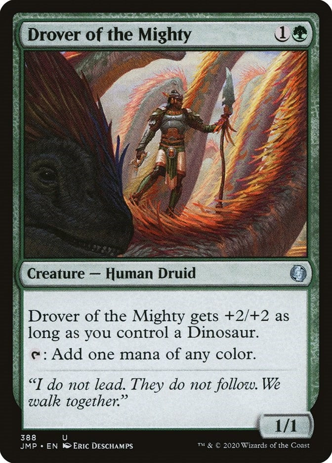 Image for Drover of the Mighty (388) (Jumpstart) - Magic: The Gathering